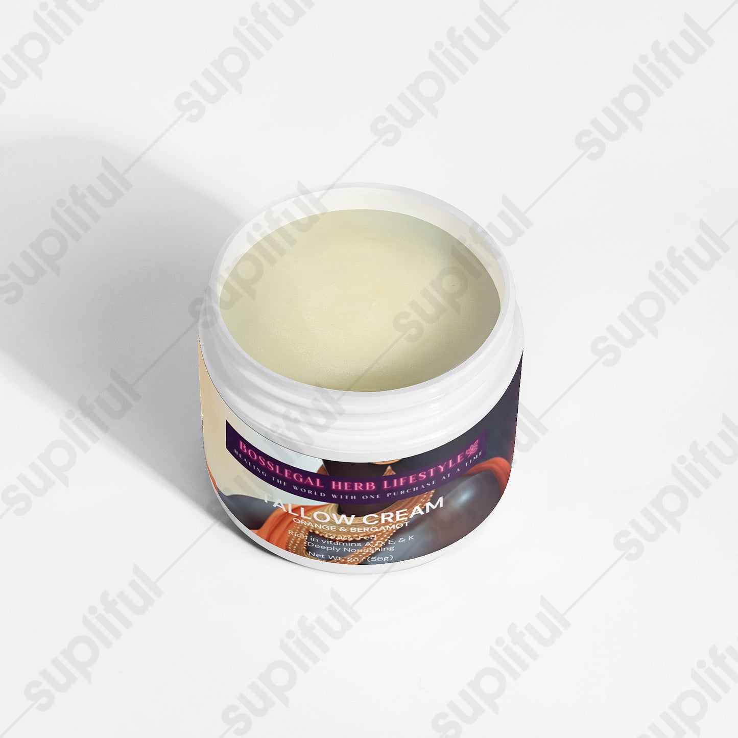 Tallow Cream Orange & Bergamot