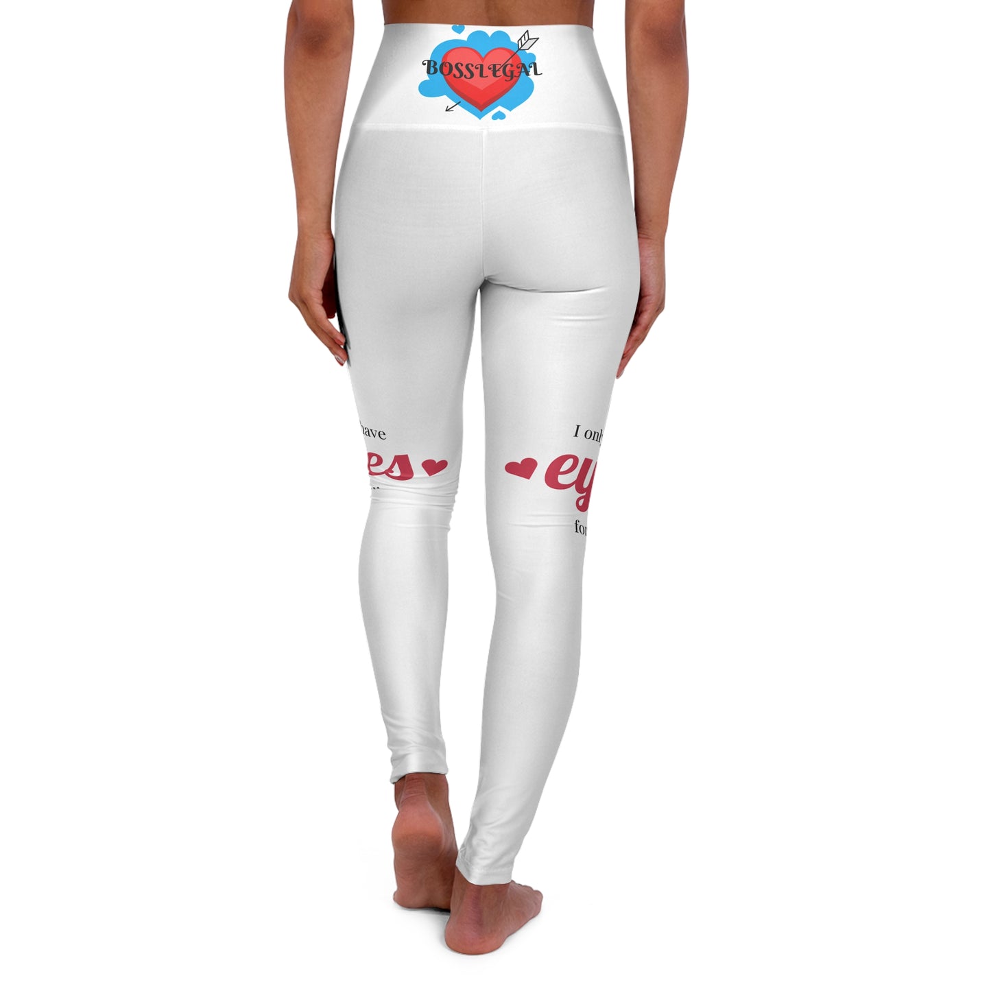 High Waisted Yoga Leggings (AOP)