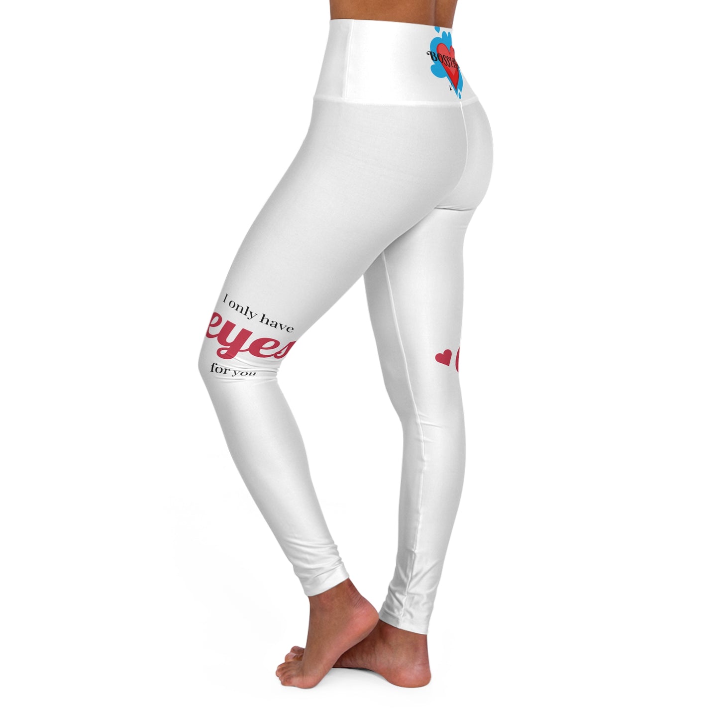 High Waisted Yoga Leggings (AOP)