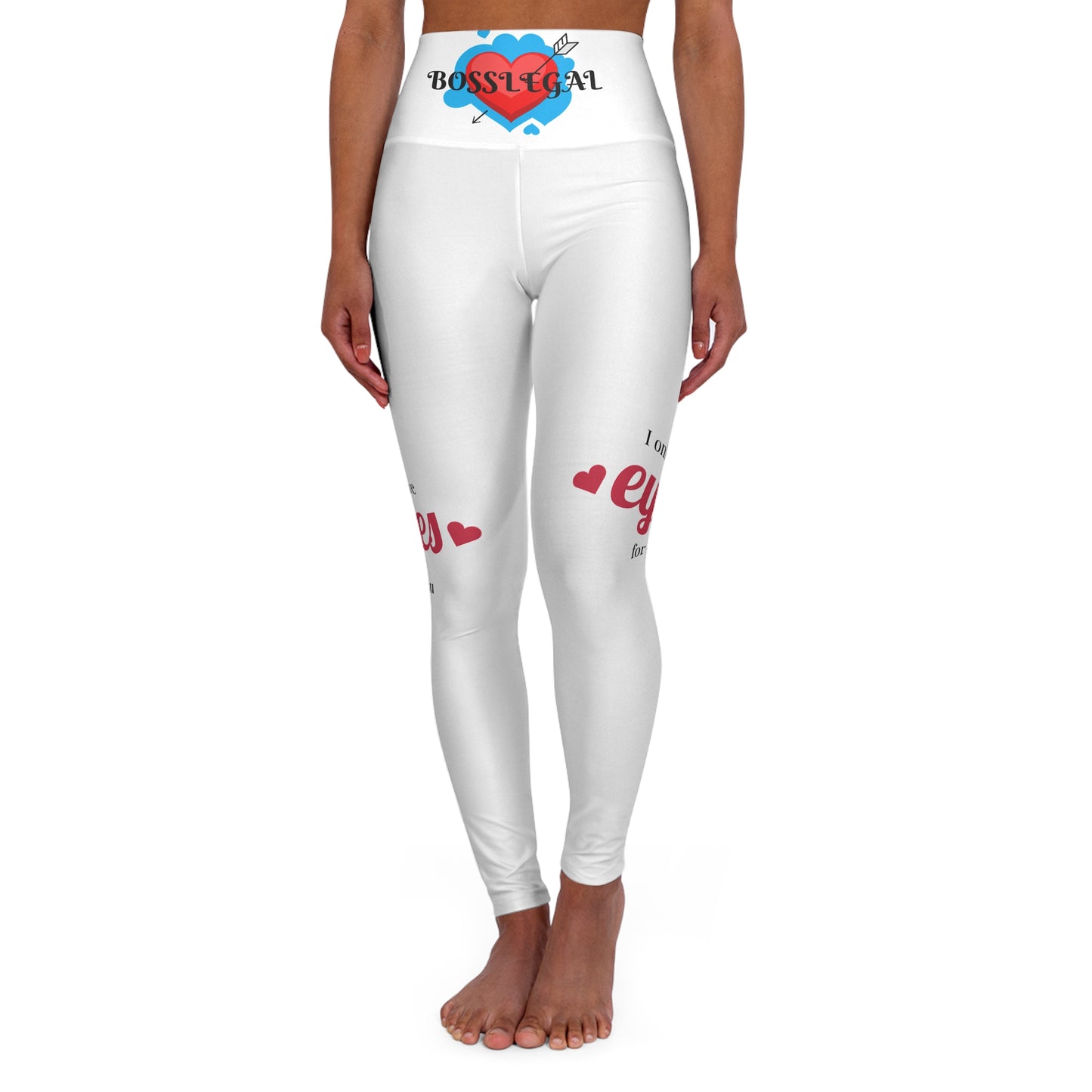 High Waisted Yoga Leggings (AOP)