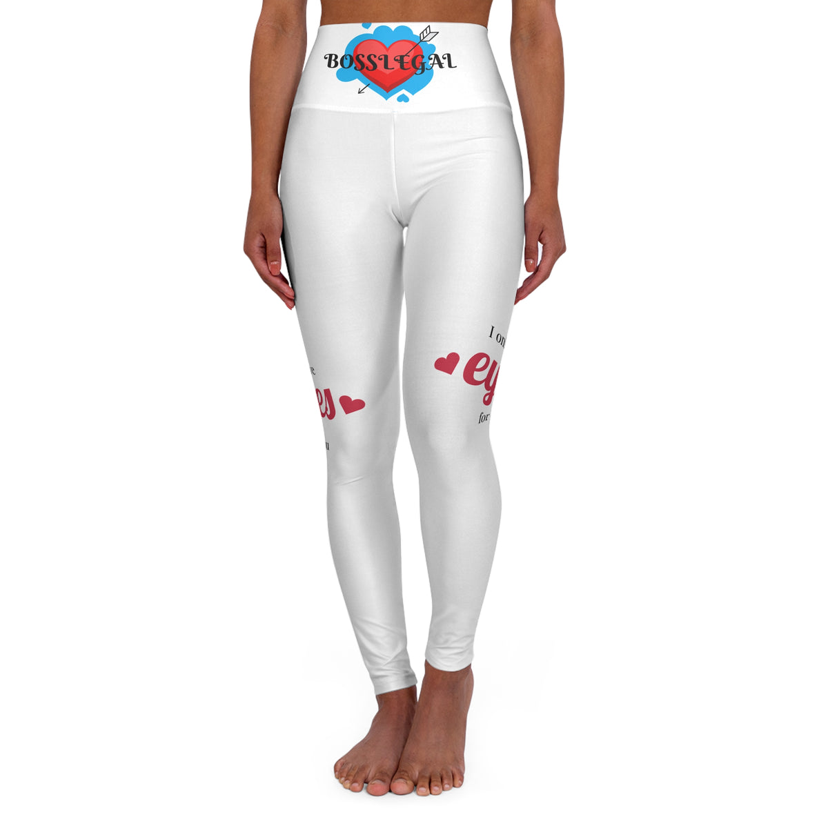 High Waisted Yoga Leggings (AOP)