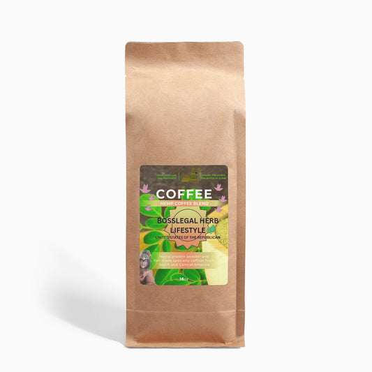 Organic Hemp Coffee Blend - Medium Roast 16oz