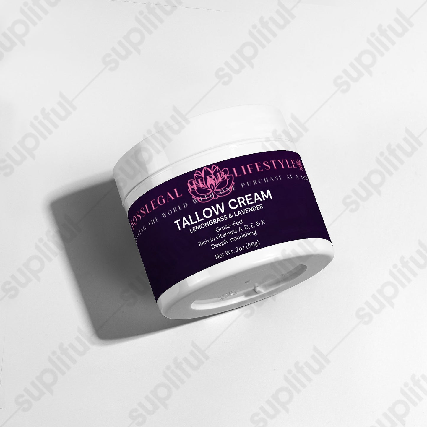 Tallow Cream Lemongrass & Lavender