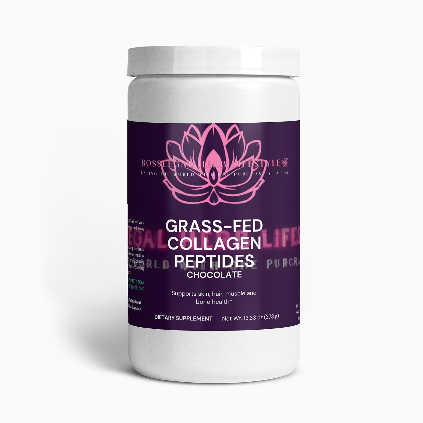 Grass-Fed Collagen Peptides Powder (Chocolate)