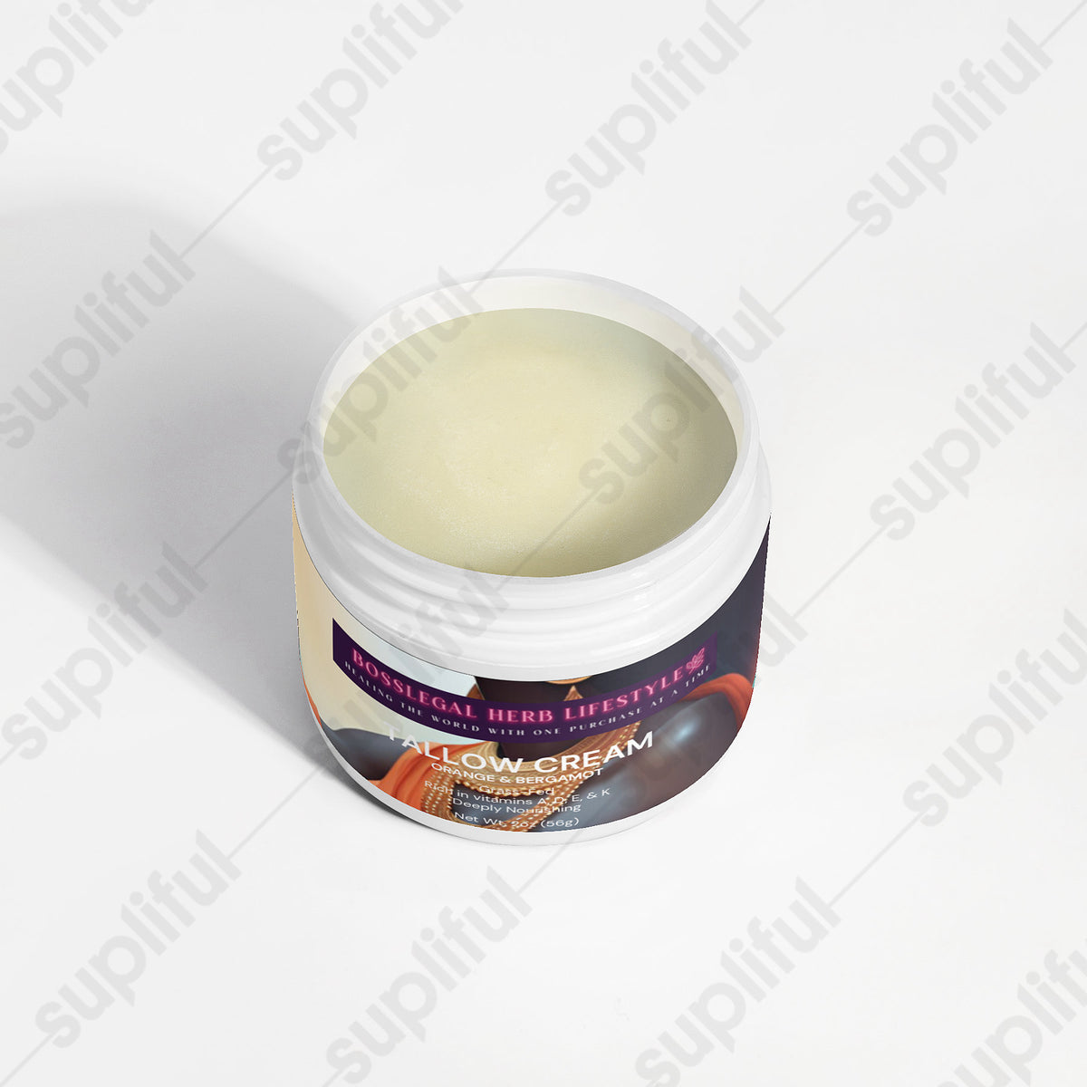 Tallow Cream Orange & Bergamot