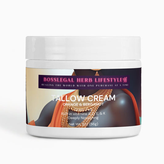 Tallow Cream Orange & Bergamot