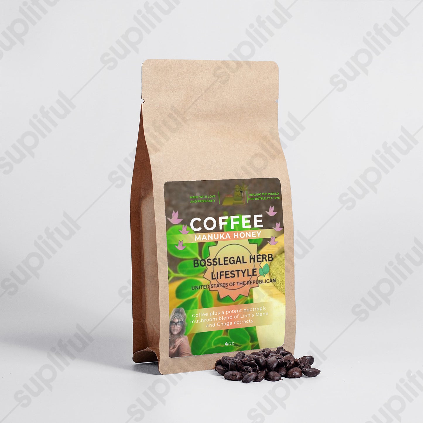 Manuka Honey Coffee 4oz