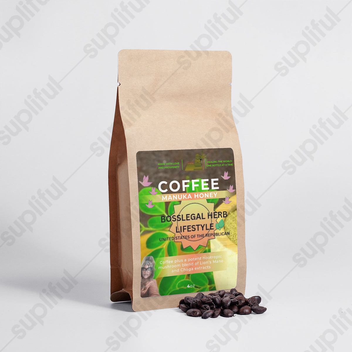Manuka Honey Coffee 4oz