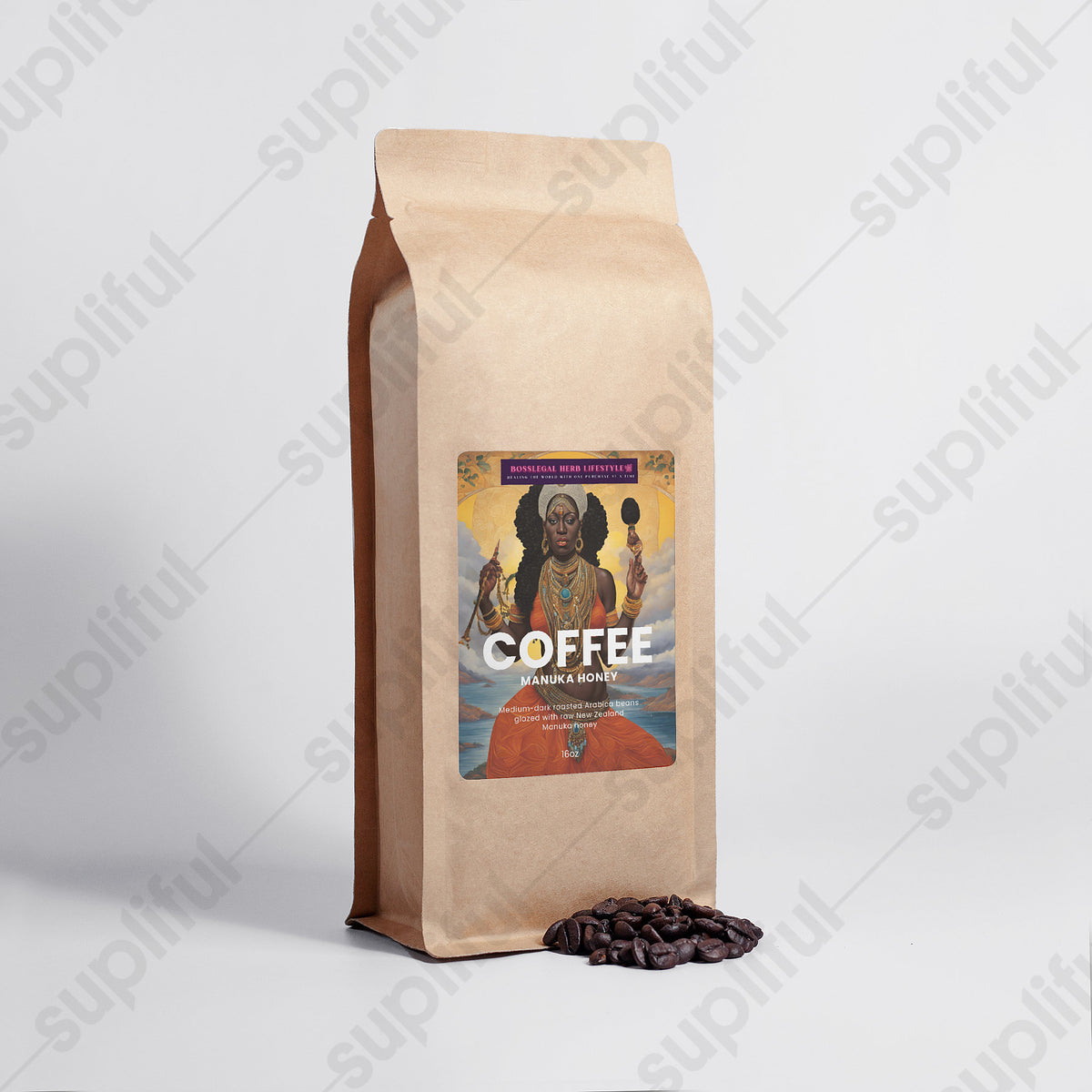 Manuka Honey Coffee 16oz