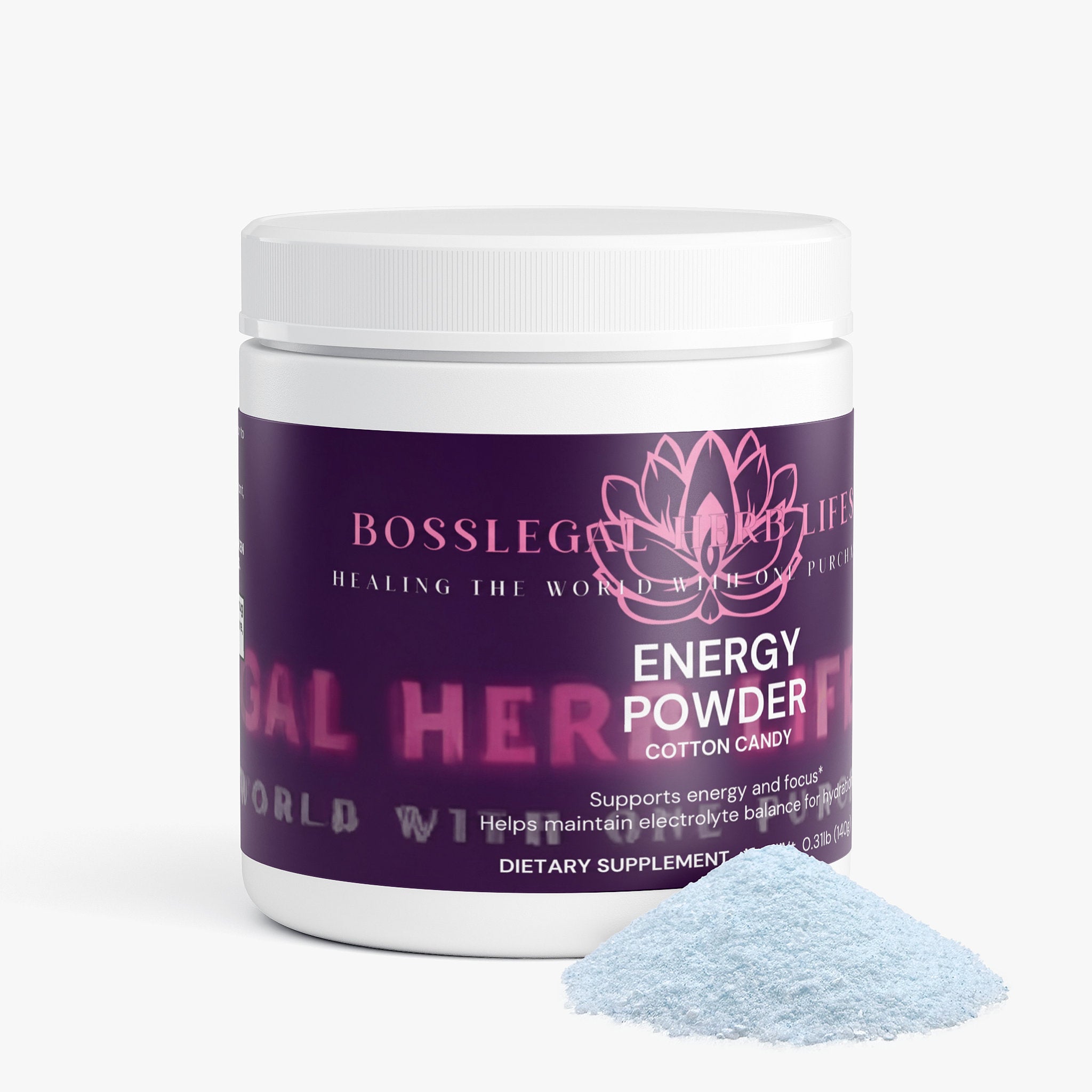 Energy Powder (Cotton Candy)