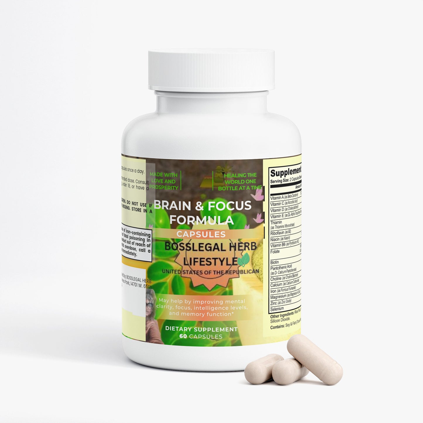 Nootropic Brain & Focus Formula