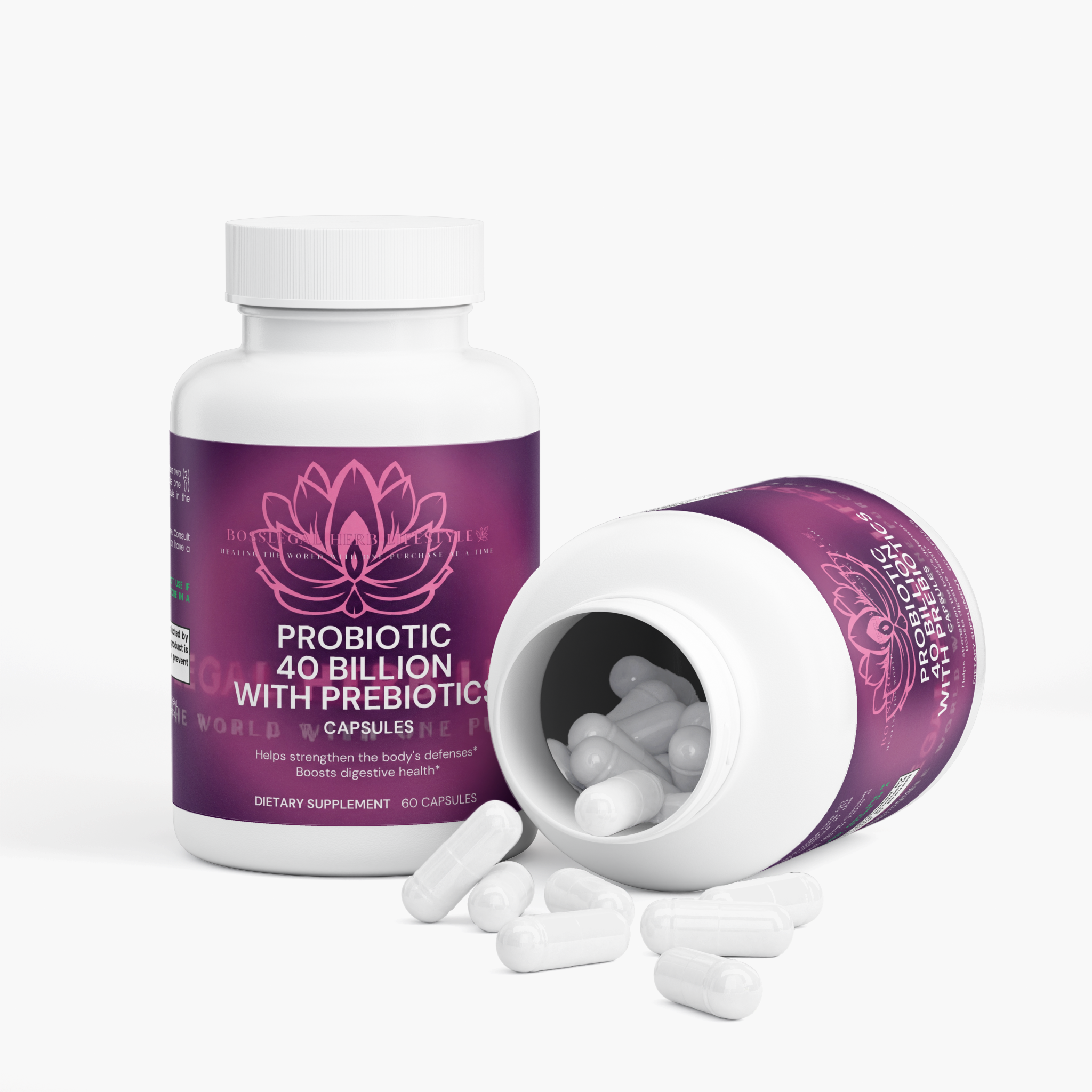 Probiotic 40 Billion with Prebiotics